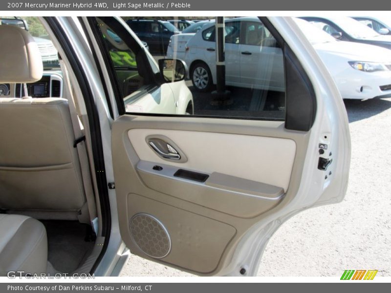 Light Sage Metallic / Pebble 2007 Mercury Mariner Hybrid 4WD