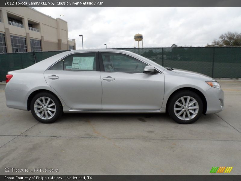 Classic Silver Metallic / Ash 2012 Toyota Camry XLE V6