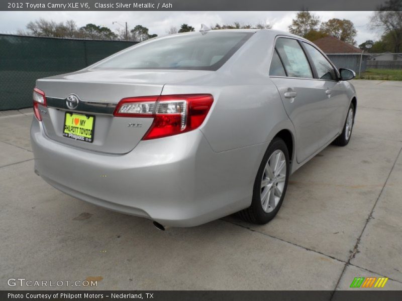 Classic Silver Metallic / Ash 2012 Toyota Camry XLE V6