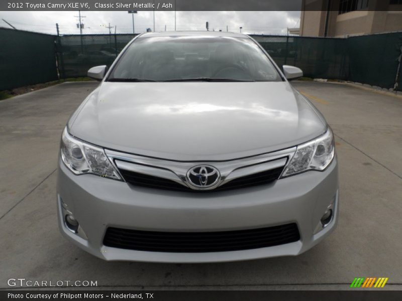 Classic Silver Metallic / Ash 2012 Toyota Camry XLE V6