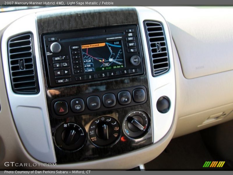 Light Sage Metallic / Pebble 2007 Mercury Mariner Hybrid 4WD