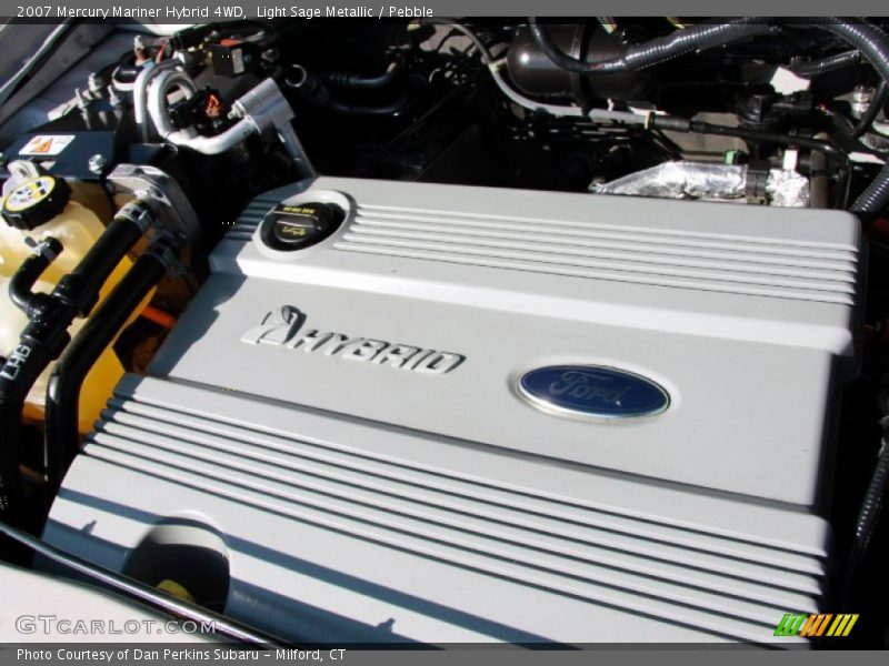 Light Sage Metallic / Pebble 2007 Mercury Mariner Hybrid 4WD