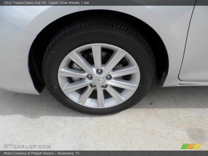 Classic Silver Metallic / Ash 2012 Toyota Camry XLE V6