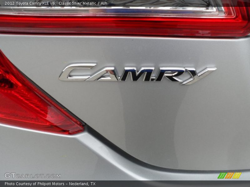 Classic Silver Metallic / Ash 2012 Toyota Camry XLE V6
