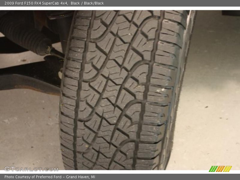 Black / Black/Black 2009 Ford F150 FX4 SuperCab 4x4