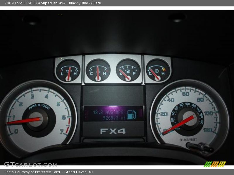  2009 F150 FX4 SuperCab 4x4 FX4 SuperCab 4x4 Gauges