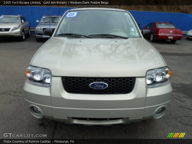 Gold Ash Metallic / Medium/Dark Pebble Beige 2005 Ford Escape Limited