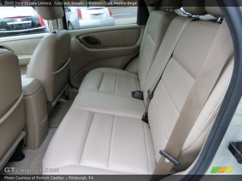 Gold Ash Metallic / Medium/Dark Pebble Beige 2005 Ford Escape Limited