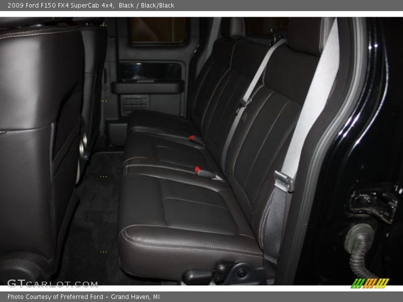 Black / Black/Black 2009 Ford F150 FX4 SuperCab 4x4