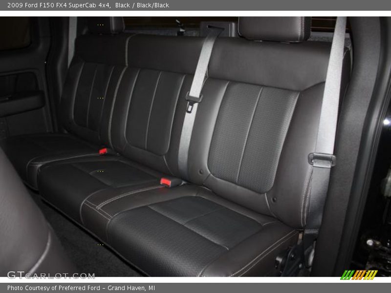 Black / Black/Black 2009 Ford F150 FX4 SuperCab 4x4