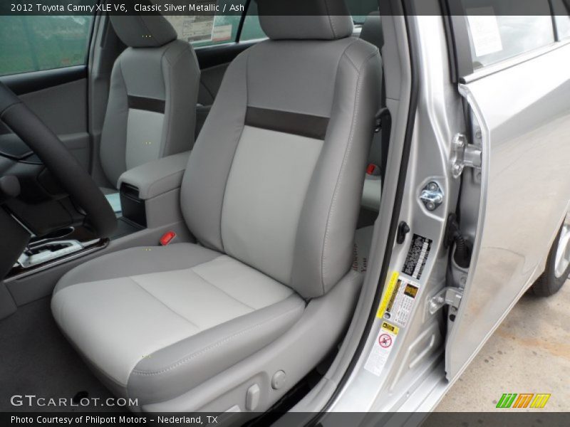 Classic Silver Metallic / Ash 2012 Toyota Camry XLE V6