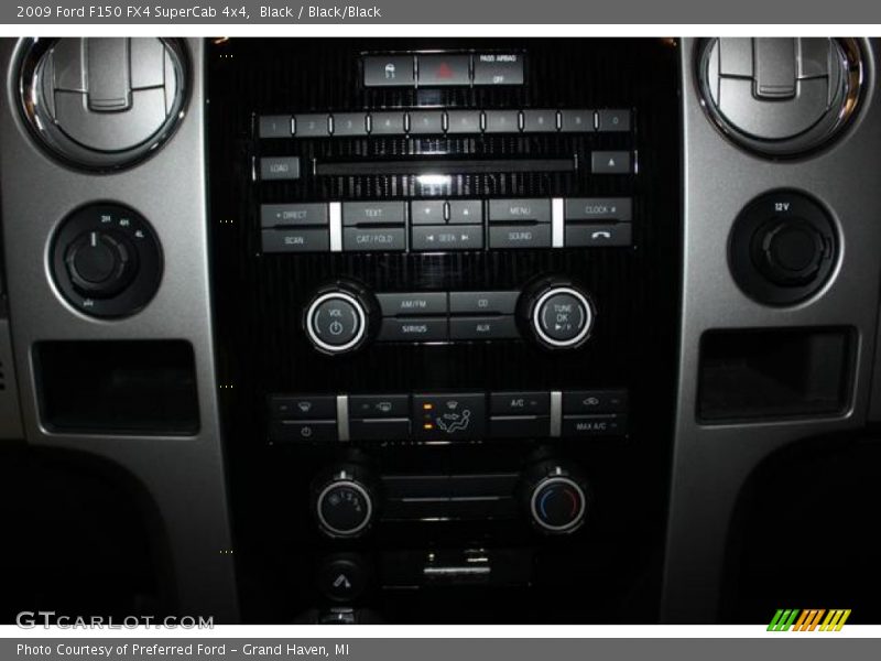 Black / Black/Black 2009 Ford F150 FX4 SuperCab 4x4