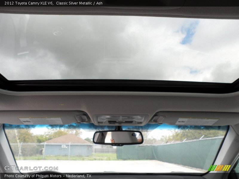 Classic Silver Metallic / Ash 2012 Toyota Camry XLE V6