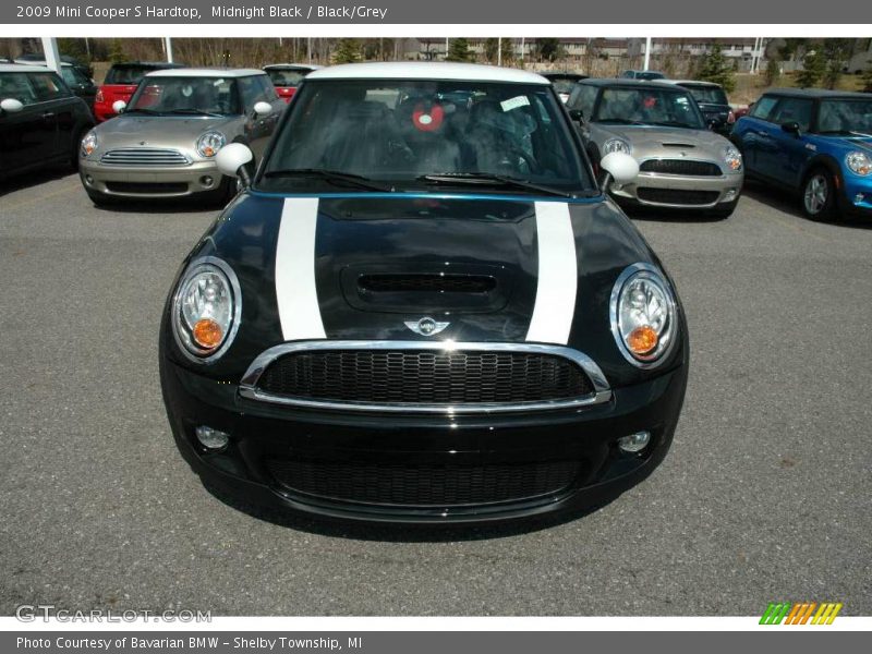 Midnight Black / Black/Grey 2009 Mini Cooper S Hardtop