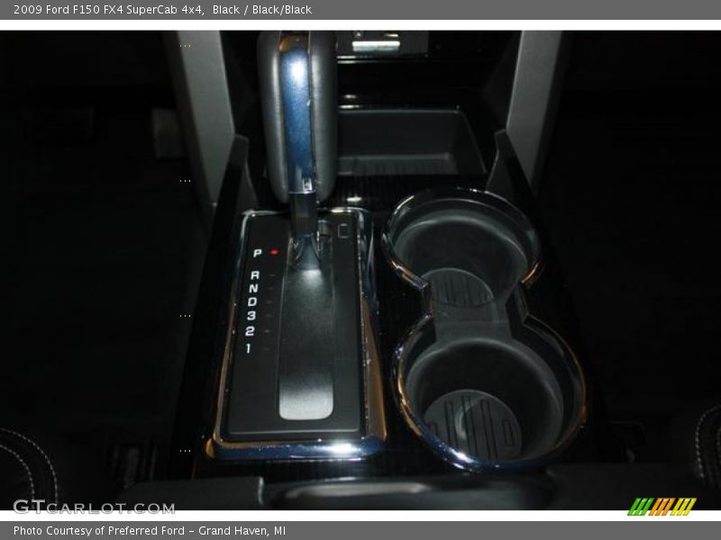 Black / Black/Black 2009 Ford F150 FX4 SuperCab 4x4