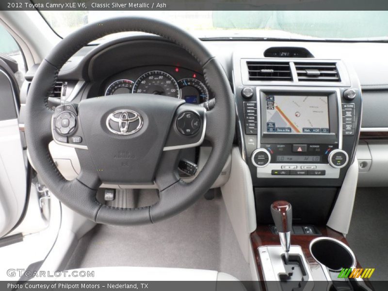 Classic Silver Metallic / Ash 2012 Toyota Camry XLE V6