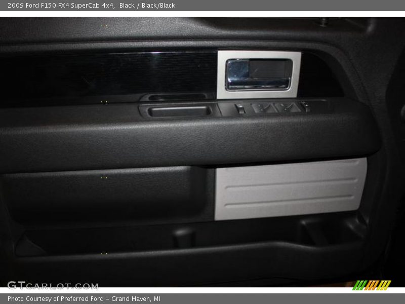 Black / Black/Black 2009 Ford F150 FX4 SuperCab 4x4