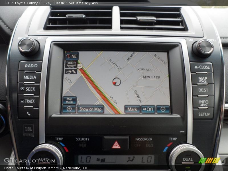 Classic Silver Metallic / Ash 2012 Toyota Camry XLE V6