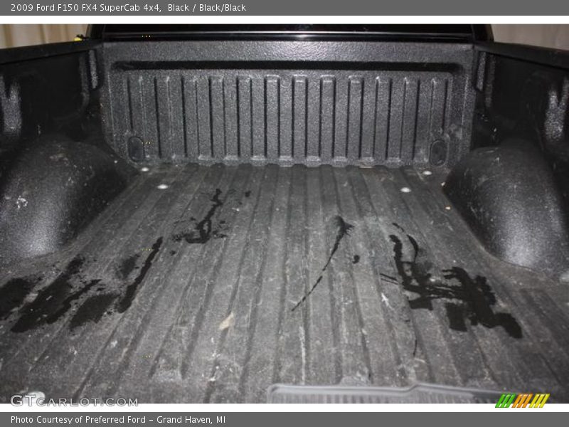 Black / Black/Black 2009 Ford F150 FX4 SuperCab 4x4