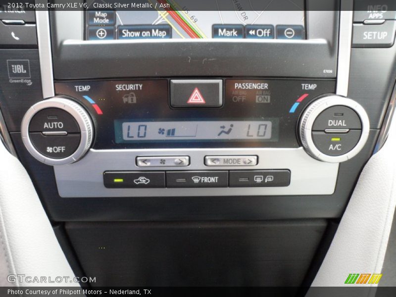 Classic Silver Metallic / Ash 2012 Toyota Camry XLE V6