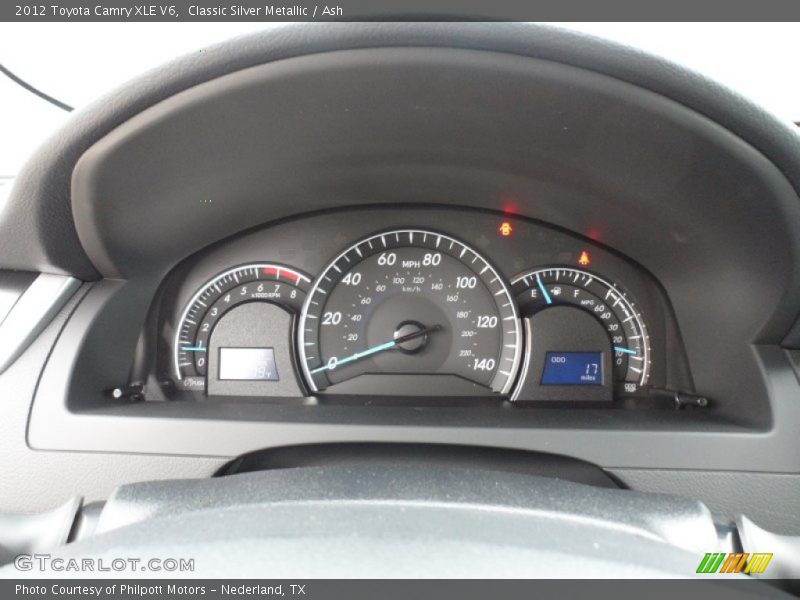 Classic Silver Metallic / Ash 2012 Toyota Camry XLE V6