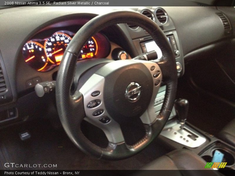 Radiant Silver Metallic / Charcoal 2008 Nissan Altima 3.5 SE