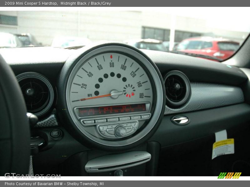 Midnight Black / Black/Grey 2009 Mini Cooper S Hardtop