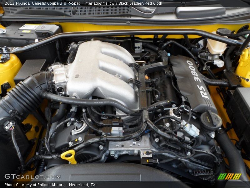  2012 Genesis Coupe 3.8 R-Spec Engine - 3.8 Liter DOHC 24-Valve Dual-CVVT V6