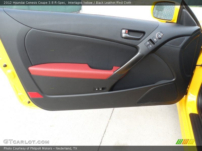 Door Panel of 2012 Genesis Coupe 3.8 R-Spec