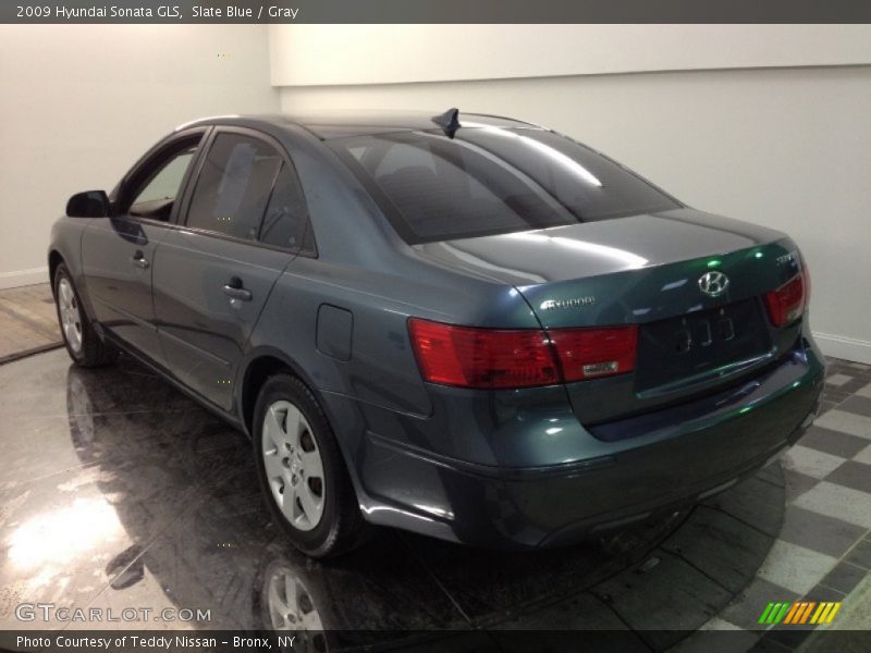 Slate Blue / Gray 2009 Hyundai Sonata GLS