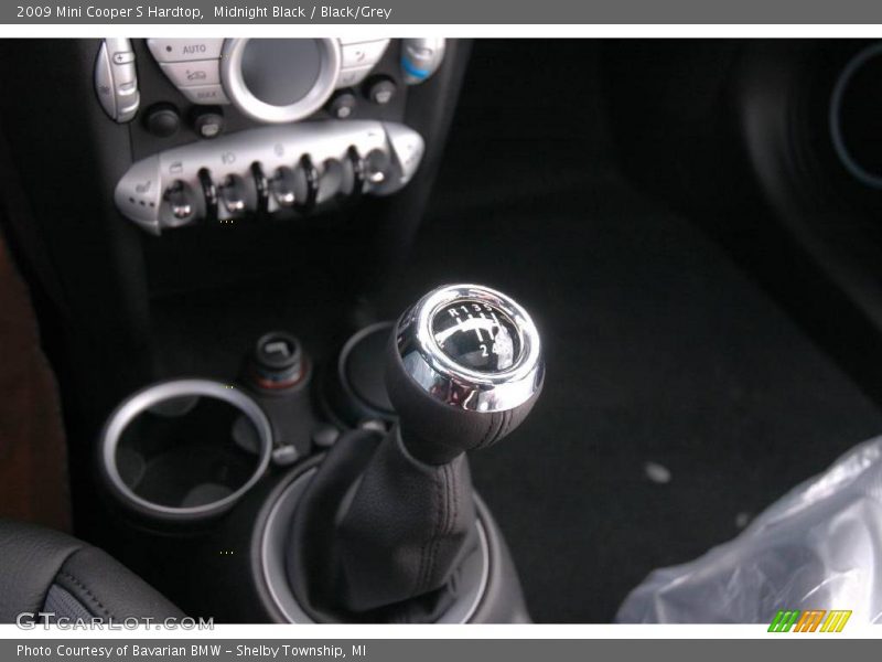 Midnight Black / Black/Grey 2009 Mini Cooper S Hardtop