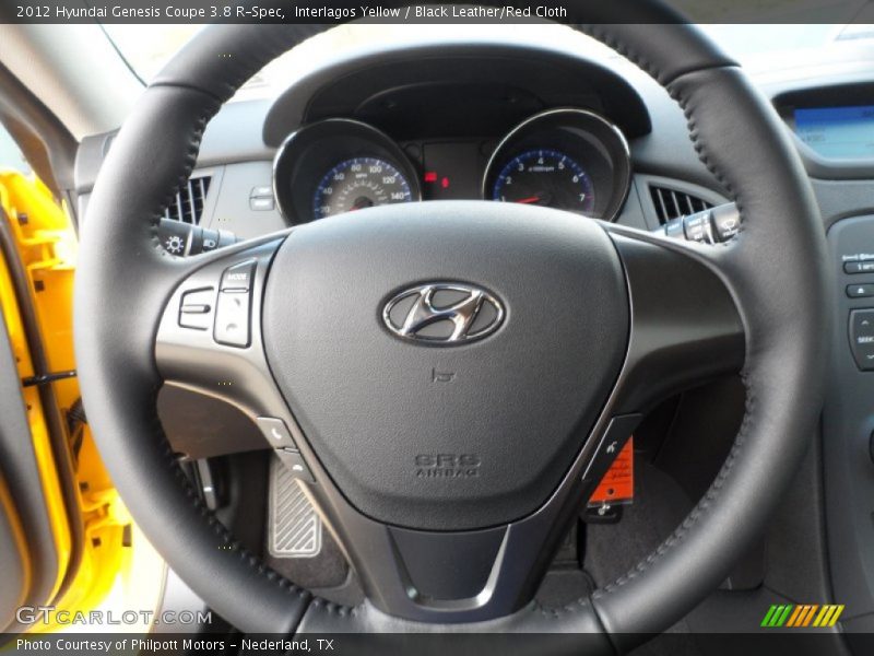  2012 Genesis Coupe 3.8 R-Spec Steering Wheel