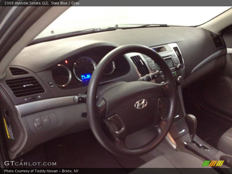 Slate Blue / Gray 2009 Hyundai Sonata GLS