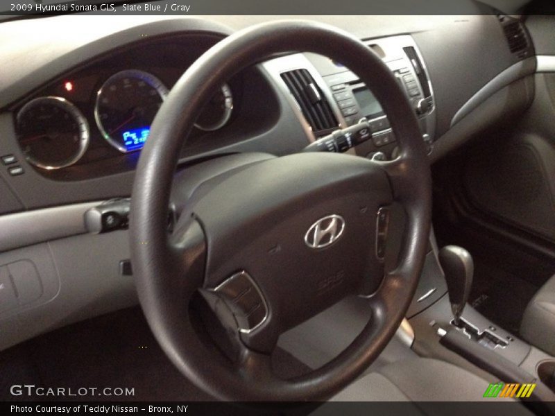 Slate Blue / Gray 2009 Hyundai Sonata GLS