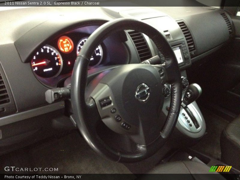 Espresso Black / Charcoal 2011 Nissan Sentra 2.0 SL