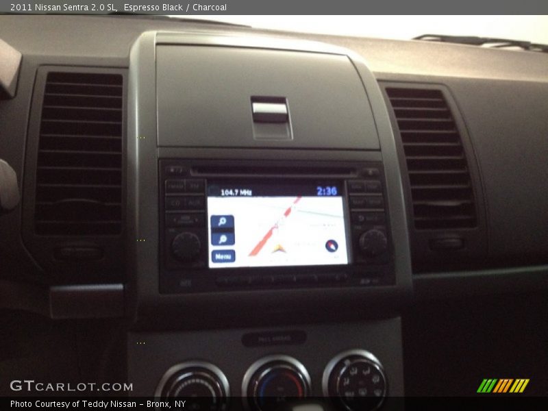 Espresso Black / Charcoal 2011 Nissan Sentra 2.0 SL