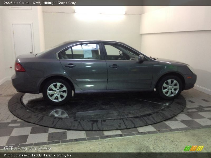 Midnight Gray / Gray 2006 Kia Optima LX V6