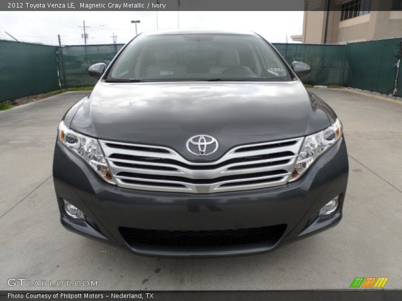 Magnetic Gray Metallic / Ivory 2012 Toyota Venza LE