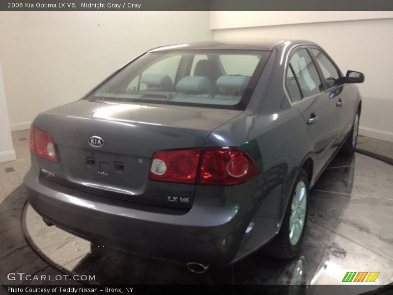 Midnight Gray / Gray 2006 Kia Optima LX V6