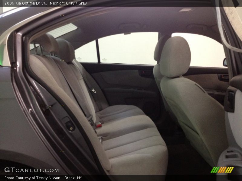 Midnight Gray / Gray 2006 Kia Optima LX V6