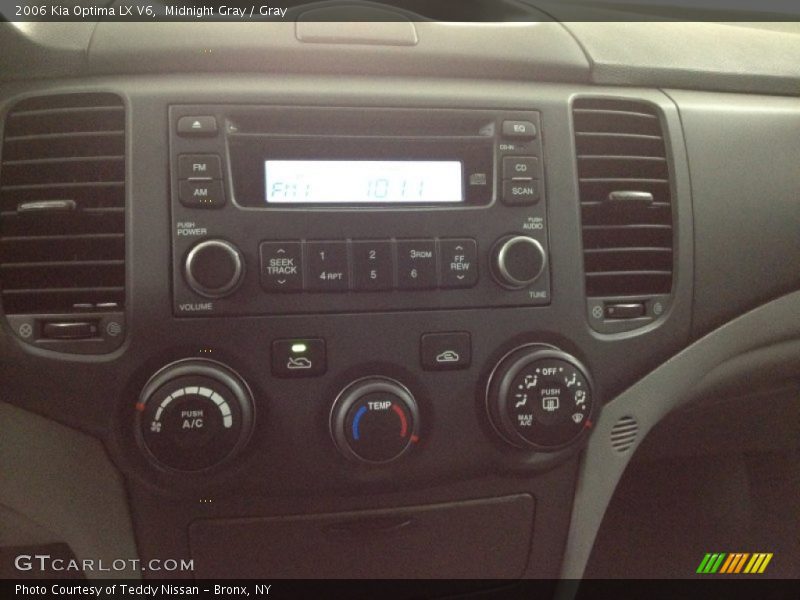 Midnight Gray / Gray 2006 Kia Optima LX V6