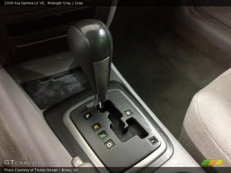 Midnight Gray / Gray 2006 Kia Optima LX V6