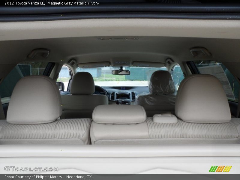 Magnetic Gray Metallic / Ivory 2012 Toyota Venza LE
