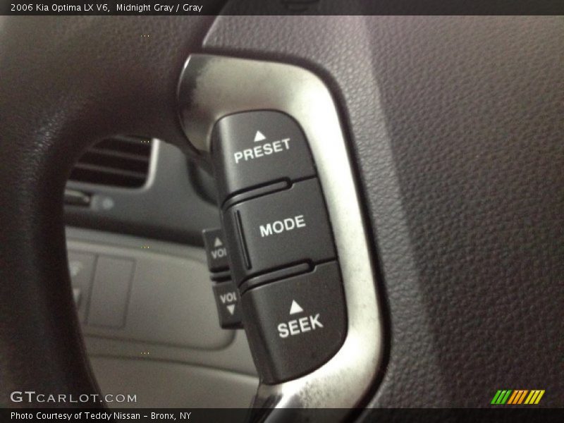Midnight Gray / Gray 2006 Kia Optima LX V6