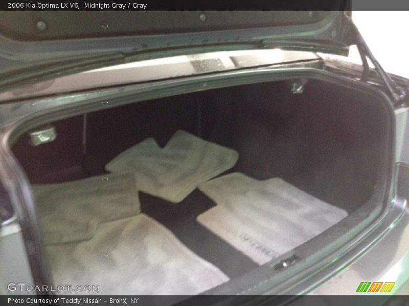 Midnight Gray / Gray 2006 Kia Optima LX V6