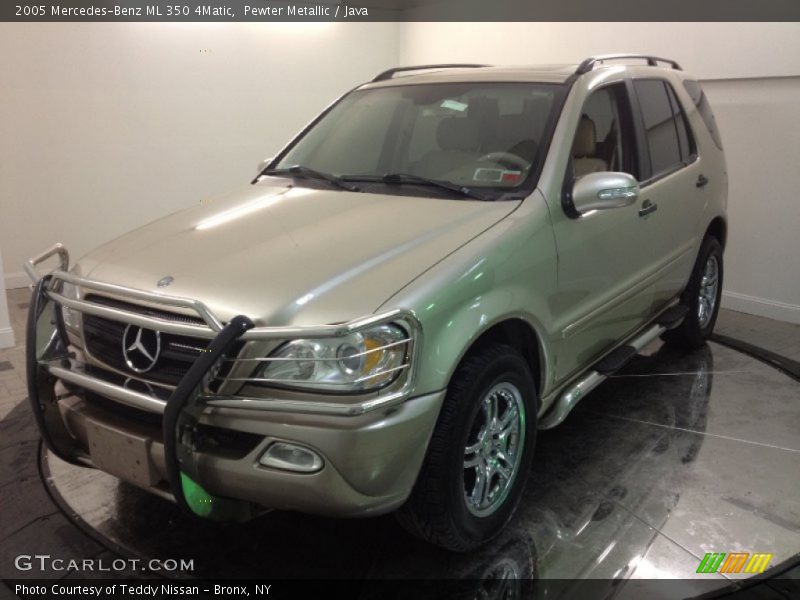 Pewter Metallic / Java 2005 Mercedes-Benz ML 350 4Matic