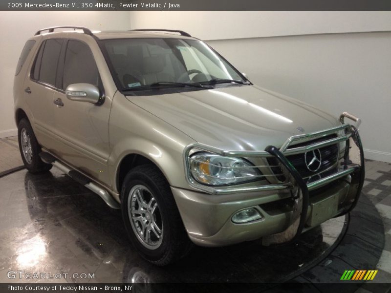 Pewter Metallic / Java 2005 Mercedes-Benz ML 350 4Matic