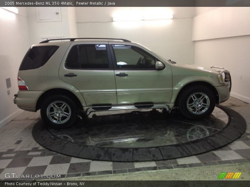 Pewter Metallic / Java 2005 Mercedes-Benz ML 350 4Matic
