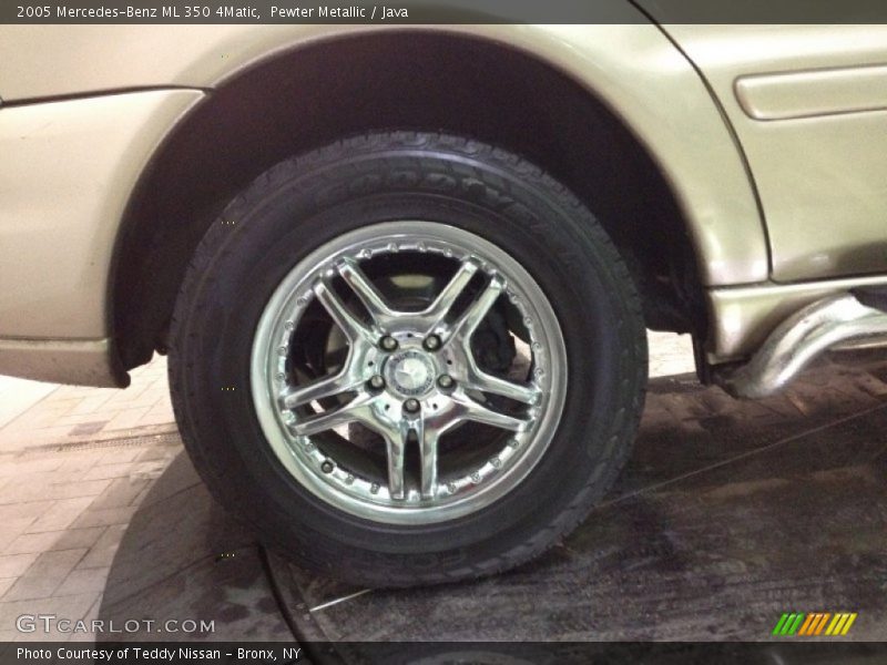 Pewter Metallic / Java 2005 Mercedes-Benz ML 350 4Matic