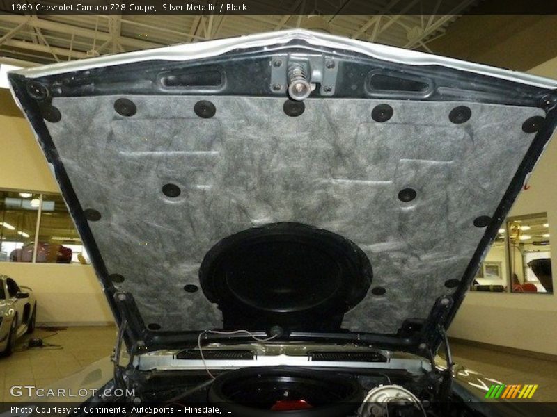 Silver Metallic / Black 1969 Chevrolet Camaro Z28 Coupe